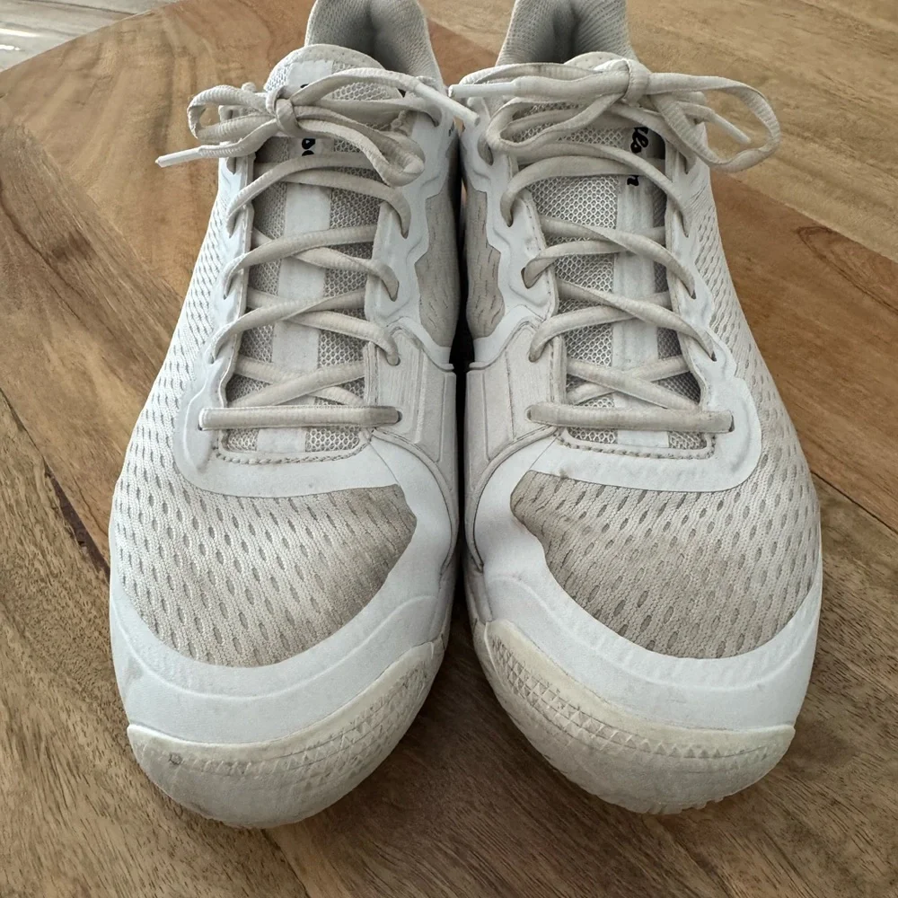 Wilson Pro Rush 4.5 White Tennis Shoes 11.5 Wide - Picture 4 of 4